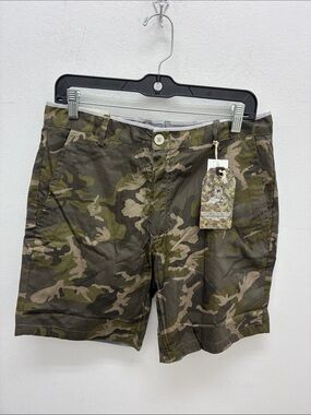 Men's Camo Swim Trunks - Green Camo